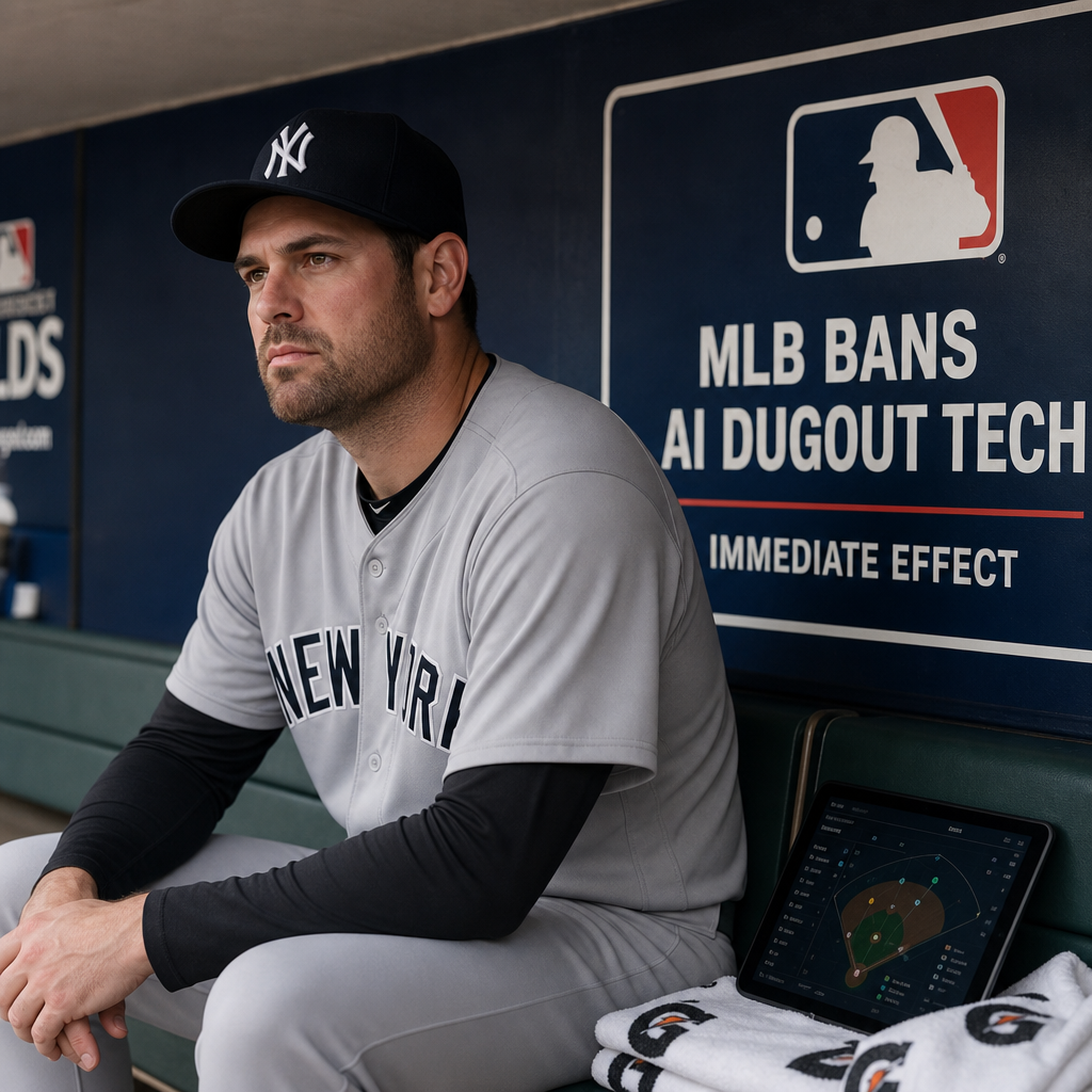 MLB’s Bold Move: Why Banning AI Dugout Tech is a Game Changer